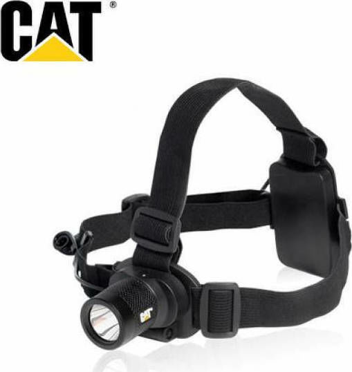 CAT Φακός Κεφαλής LED IPX4 με Μέγιστη Φωτεινότητα 220lm
