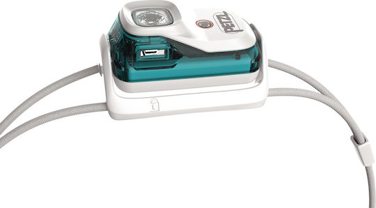 Petzl Rechargeable Headlamp LED IPX4 with Maximum Brightness 200lm Bindi Emerald White