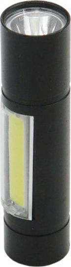 Rechargeable LED Flash Light Dual Function With Maximum Brightness 130lm