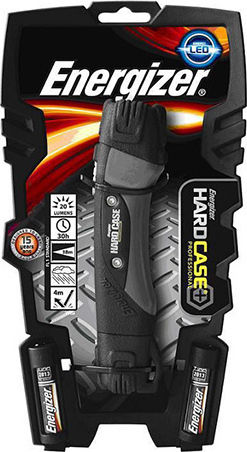 Energizer Lanternă LED IPX4 cu Luminozitate Maximă 250lm Hardcase Pro Negru