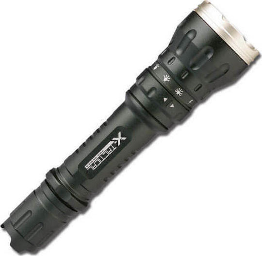 Alpin Rechargeable Flashlight LED IPX4 with Maximum Brightness 160lm 2 x CR123