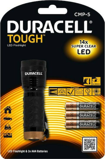 Duracell LED с Максимална Яркост 63лм CMP-5 Черен