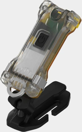 Armytek Rechargeable Keychain Flashlight LED IP67 with Maximum Brightness 200lm Zippy ES Yellow Amber Yellow