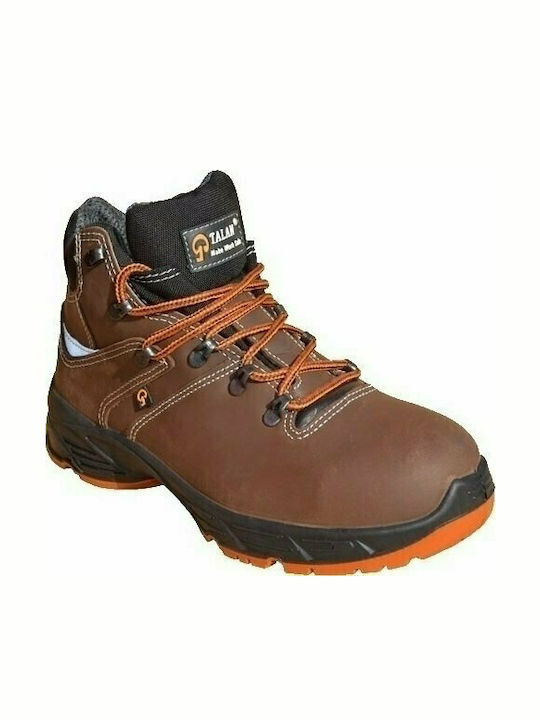 Talan Styler Waterproof Boots Work Brown O2 with Certification SRA