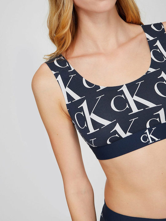 Women's Sports Bra without Padding Blue