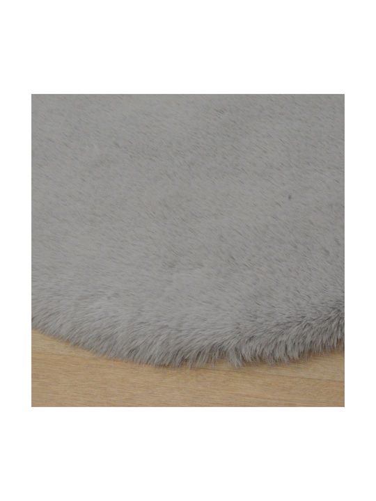 Newplan FC6 Παιδικό Χαλί Σύννεφα Light Grey 80x125cm Πάχους 30mm