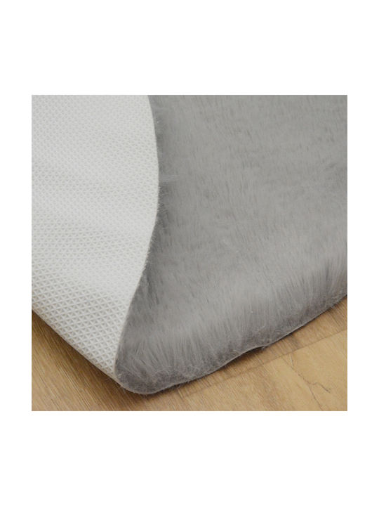 Newplan FC6 Παιδικό Χαλί Σύννεφα Light Grey 80x125cm Πάχους 30mm