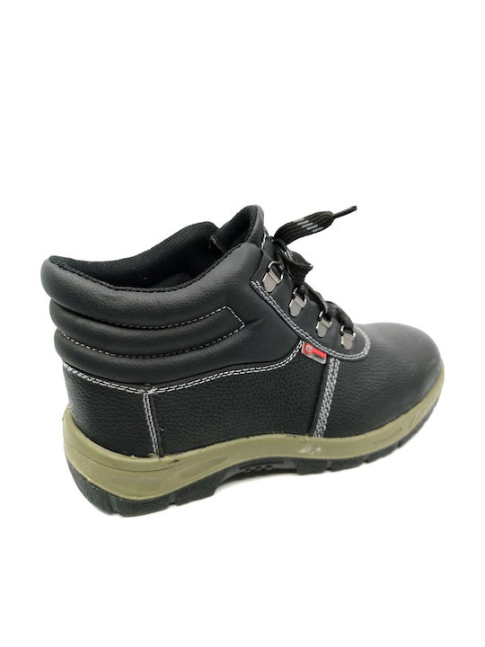 Buffalo Waterproof Boots Work Black with Certification P,AN