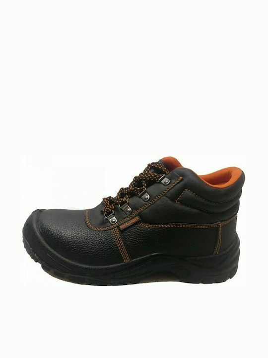 Rocklander A8055 Waterproof Boots Work Black S0 with Certification A, P, WR,WRU
