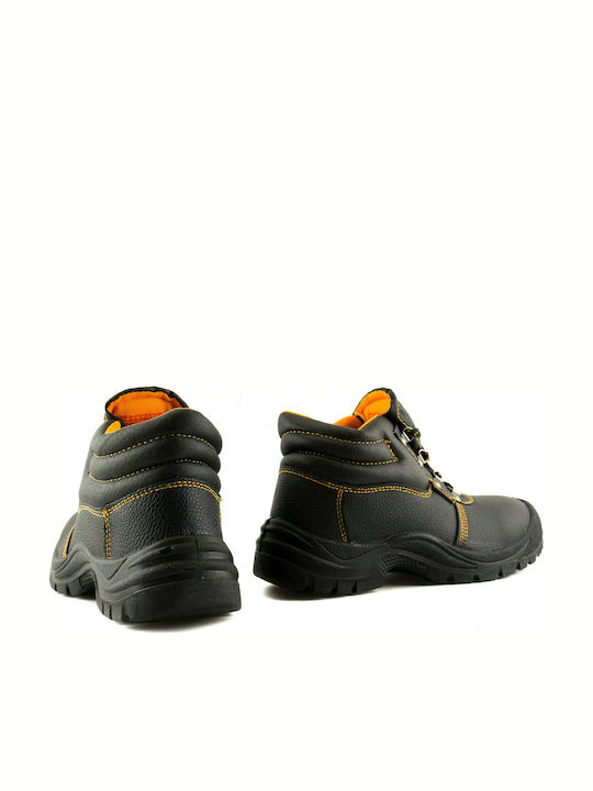 Rocklander A8055 Waterproof Boots Work Black S0 with Certification A, P, WR,WRU