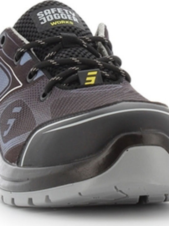 Safety Jogger Cador Παπούτσι Ασφαλείας Γκρι S1P με Πιστοποίηση ESD , FO , SR,SRC