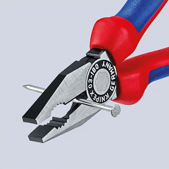 Knipex Plier Straight Electrician Length 180mm