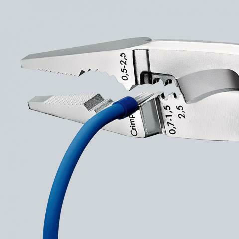 Knipex Cable Stripper Pliers with Cutter and 200mm Length