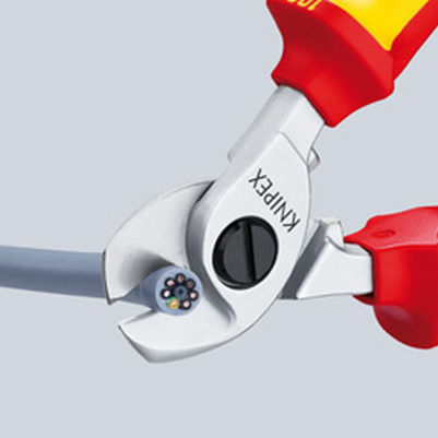 Knipex Cable Cutter Angled Electrician Length 165mm