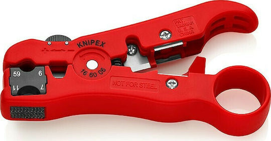 Knipex Περιστροφικός Απογυμνωτής Καλωδίων με Μήκος 125mm