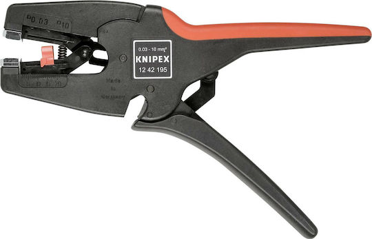 Knipex Automat Striptease Striptease cu tăietor și lungimea 195mm