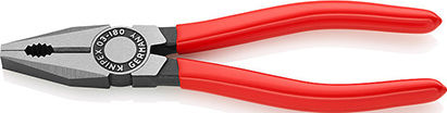 Knipex Plier Straight Electrician Length 180mm