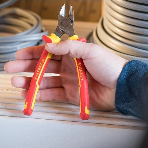 Stanley Maxsteel Side Cutter Angled Electrician MaxSteel Length 175mm