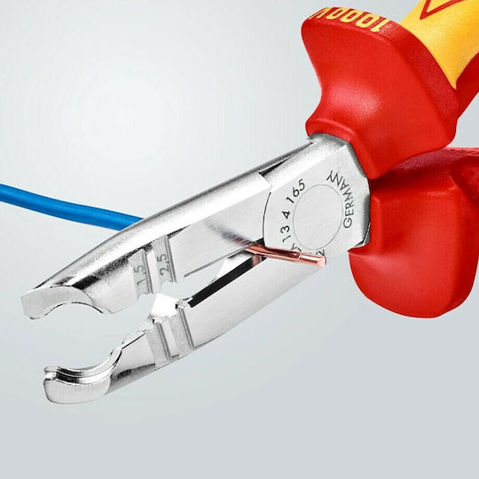 Knipex Cable Stripper Pliers with Cutter and 165mm Length