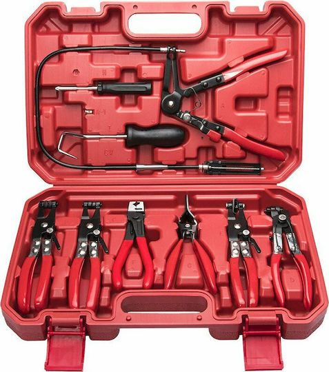 Kraft & Dele Set of Hose Clamps Pliers Electrician 9pcs