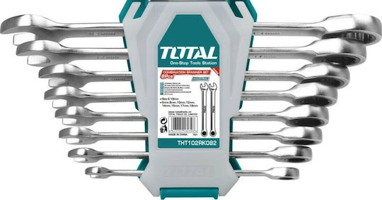 Total German Polygon Set with Size from 8mm to 19mm 8pcs