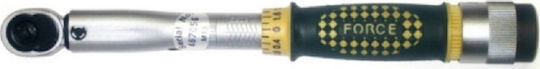 Force Δυναμόκλειδο Καρέ 3/8" Ροπής 6-30 Nm με Μήκος 29.5εκ.