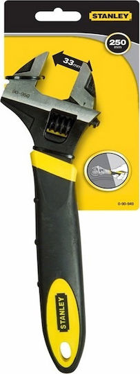 Stanley Maxsteel Γαλλικό Κλειδί Μήκους 250mm με Άνοιγμα Σιαγόνων έως 33mm και Αντιολισθητική Λαβή