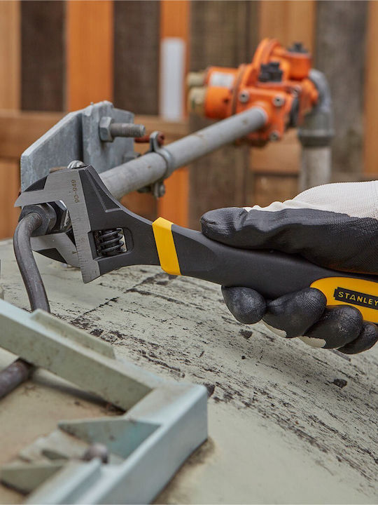 Stanley Maxsteel French Wrench with Adjustable Opening 33mm and Anti-Slip Handle 250mm