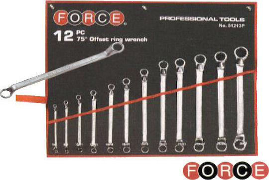 Force Set 12 Doppelt Polygon-Schlüssel Gebogen