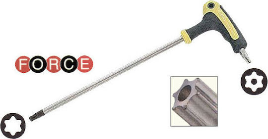 Force Torx ключ във форма T-образен елемент с размер на върха T30