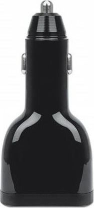Manhattan Φορτιστής Αυτοκινήτου 78W με Θύρες: 1xUSB 1xType-C Μαύρο Χρώμα