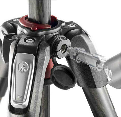 Manfrotto 190 Carbon Fiber Four-Section Tripod Fotografie-Stativ