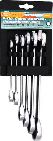 Mannesmann German Polygon Set with Size from 10mm to 19mm 6pcs