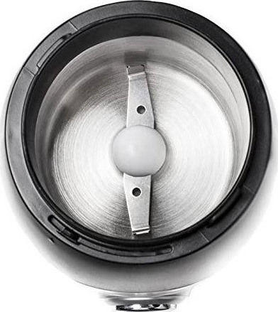 Royalty Line Elektrischer Kaffeemühle 200W mit einer Kapazität von 80gr Silber