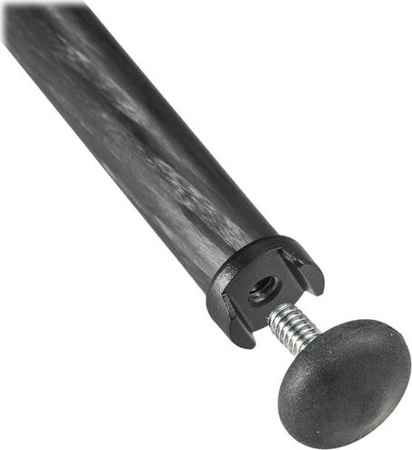 Manfrotto XPRO 4-Section Carbon Fibre Monopod from Carbon Fiber with Simple Sole and 7kg Maximum Load