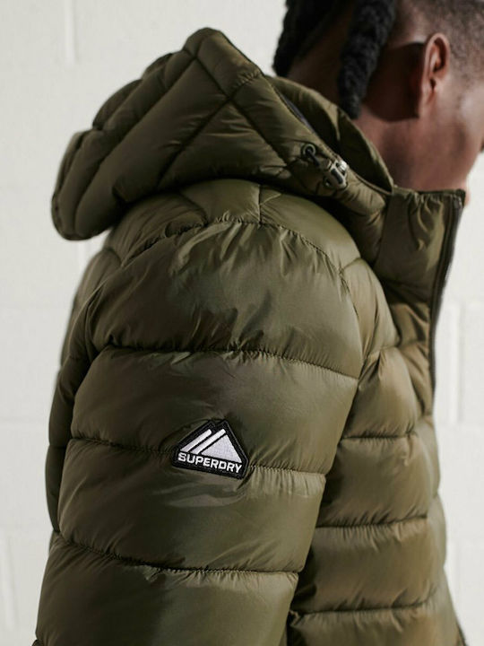 Classic Fuji Winter Jacket Puffer Khaki
