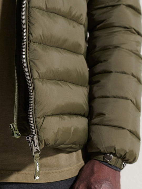 Classic Fuji Winter Jacket Puffer Khaki