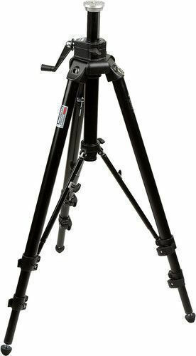 Manfrotto Black Aluminum Black Pro Geared Tripod Photographic Legs