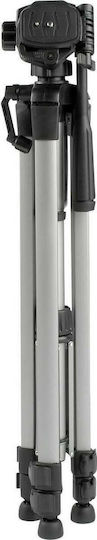 Cullmann Alpha 2500 Kamerastative mit Tasche aus Aluminium mit 3-Wege Kopf bis 165cm und Belastbarkeit 2,5kg