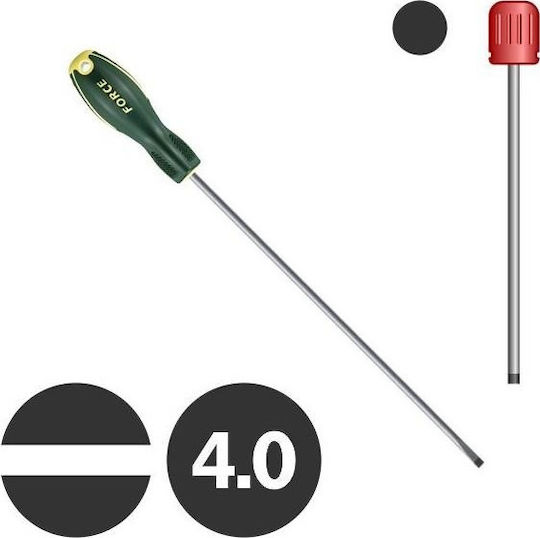 Force Κατσαβίδι Μακρύ Ίσιο Μεγέθους 4x300mm