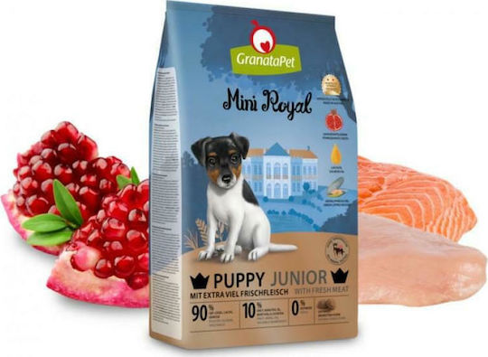 Granata Pet Foods Mini Royal 1kg Dry Food Grain-Free for Small Breed Puppies with Poultry