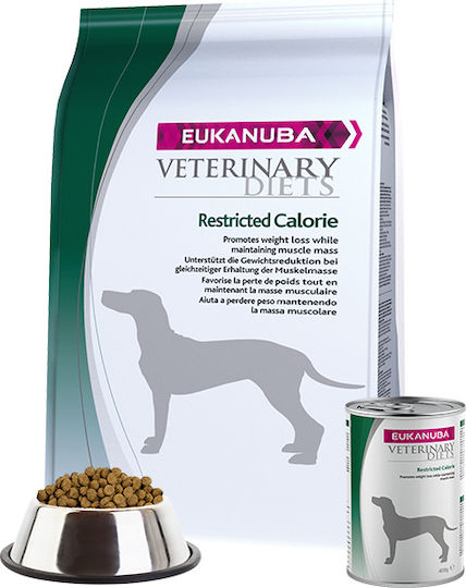 Eukanuba Veterinary Diets Restricted Calorie 12kg Ξηρά Τροφή Διαίτης για Ενήλικους Σκύλους με Κοτόπουλο