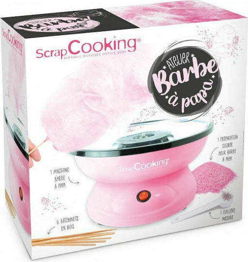 Scrap Cooking Scrap Cooking Candy Floss Maker 28cm Pink