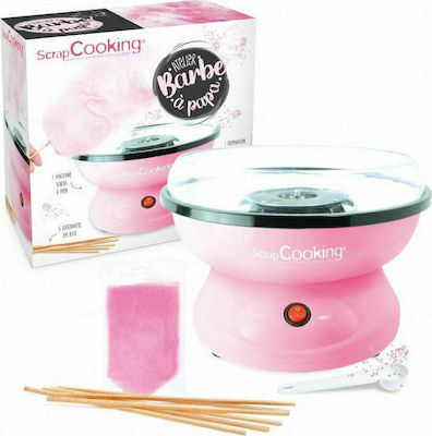 Scrap Cooking Μηχανή για Μαλλί της Γριάς 28cm Ροζ
