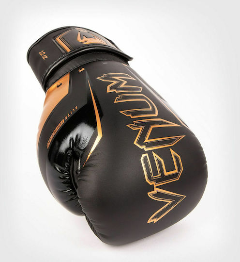 Venum Elite Evo 04260 Boxing Gloves for Match Black/Bronze