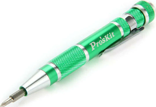 Proskit SD-9814 Screwdriver with 9 Interchangeable Tips
