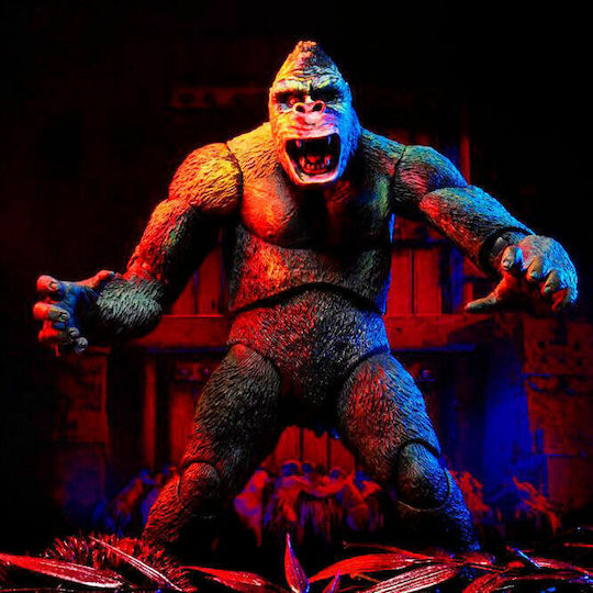 Neca King Kong Ultimate Action Figure Height 18cm in Scale 1:10
