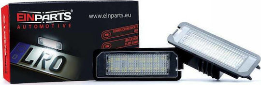 Einparts Светлини за регистрационната табела LED за Volkswagen Поло Seat / VW 2бр