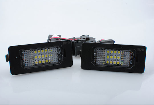 M-Tech Φώτα Πινακίδας Led 12V για Audi A4 / A5 / Q5 2τμχ