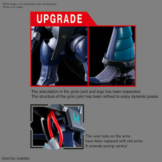 Namco - Bandai Gundam: Heavy Metal L-Gaim - HG 1/144 A.Taul Action Figure at Scale 3:24